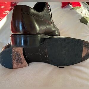 Cole Haan Dark Brown Leather Oxfords